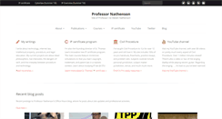 Desktop Screenshot of nathenson.org